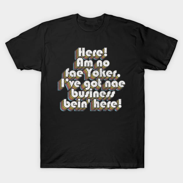 Dee Dee Yoker Limmy's Show Fan Art Design T-Shirt by DankFutura